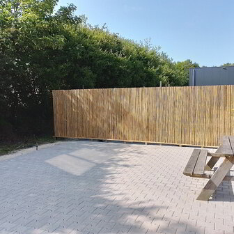 Bamboe hekbekleding