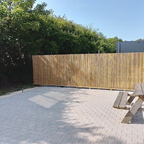 Bamboe hekbekleding